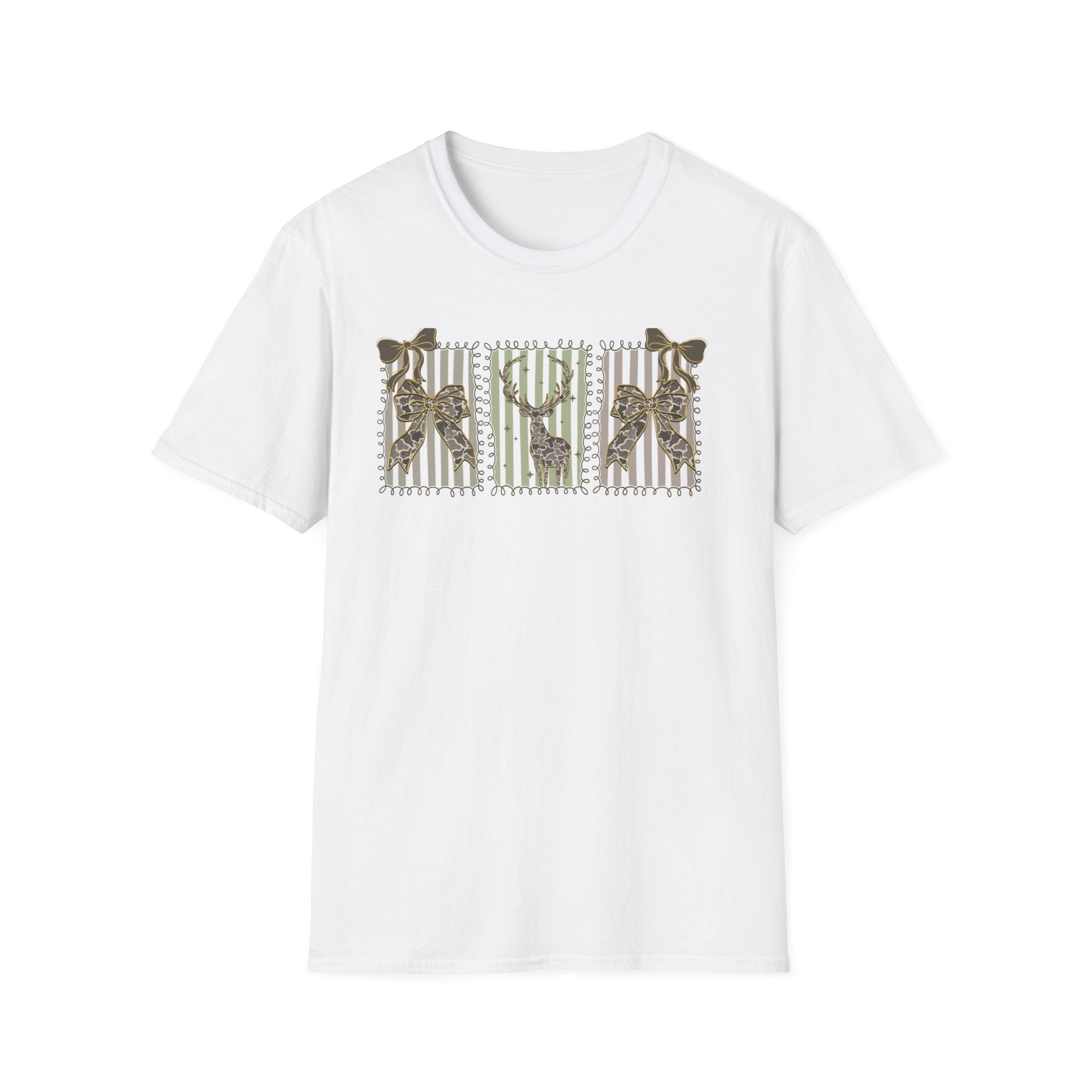 Deer Antler Striped Buck T-Shirt