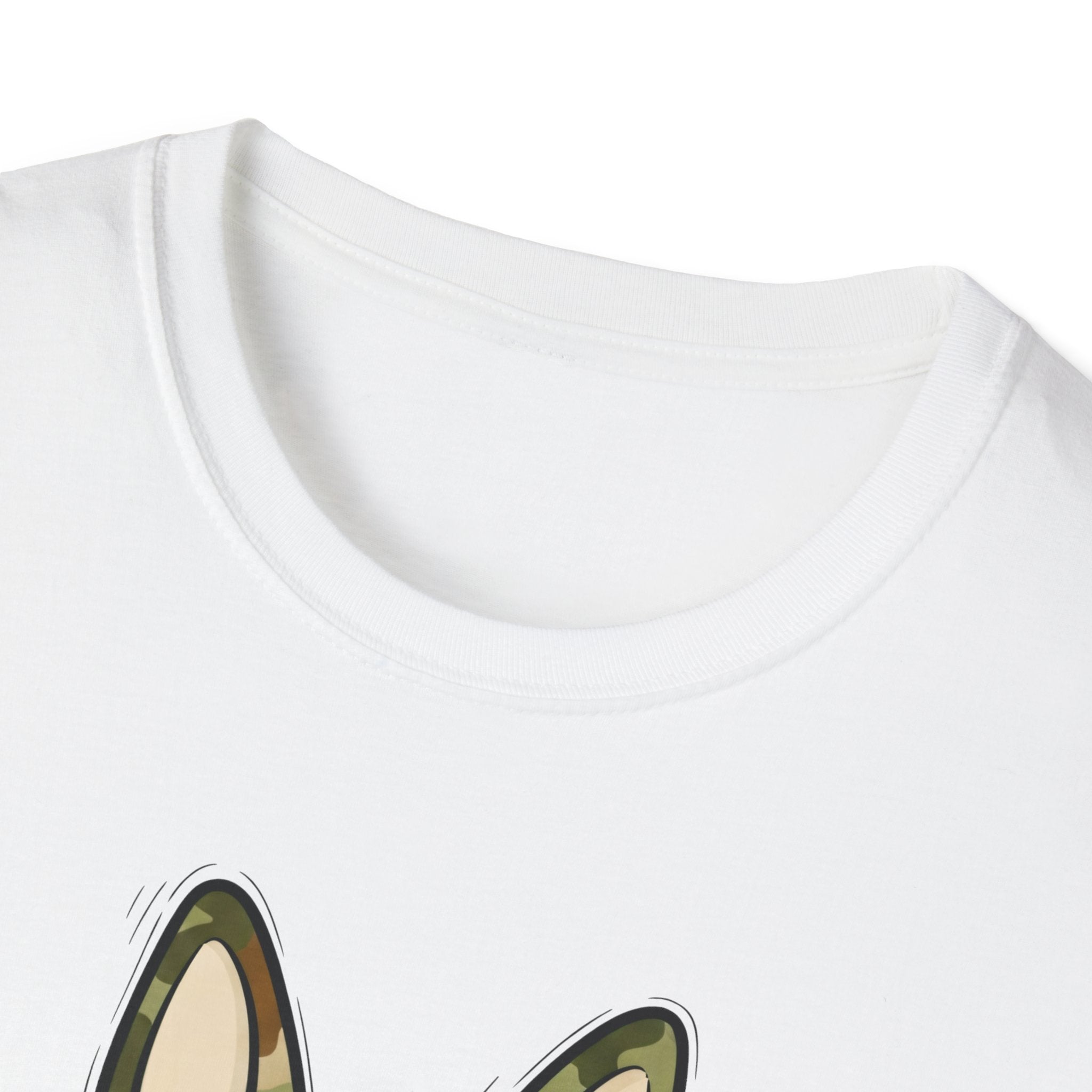 Egg Hunter Bunny T-Shirt — Camouflage Easter Rabbit Graphic Tee