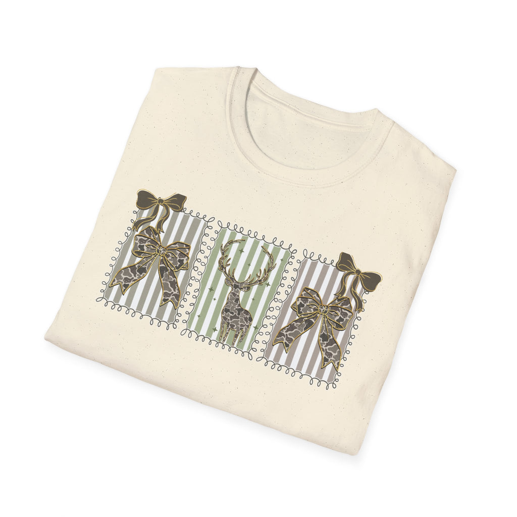 Deer Antler Striped Buck T-Shirt