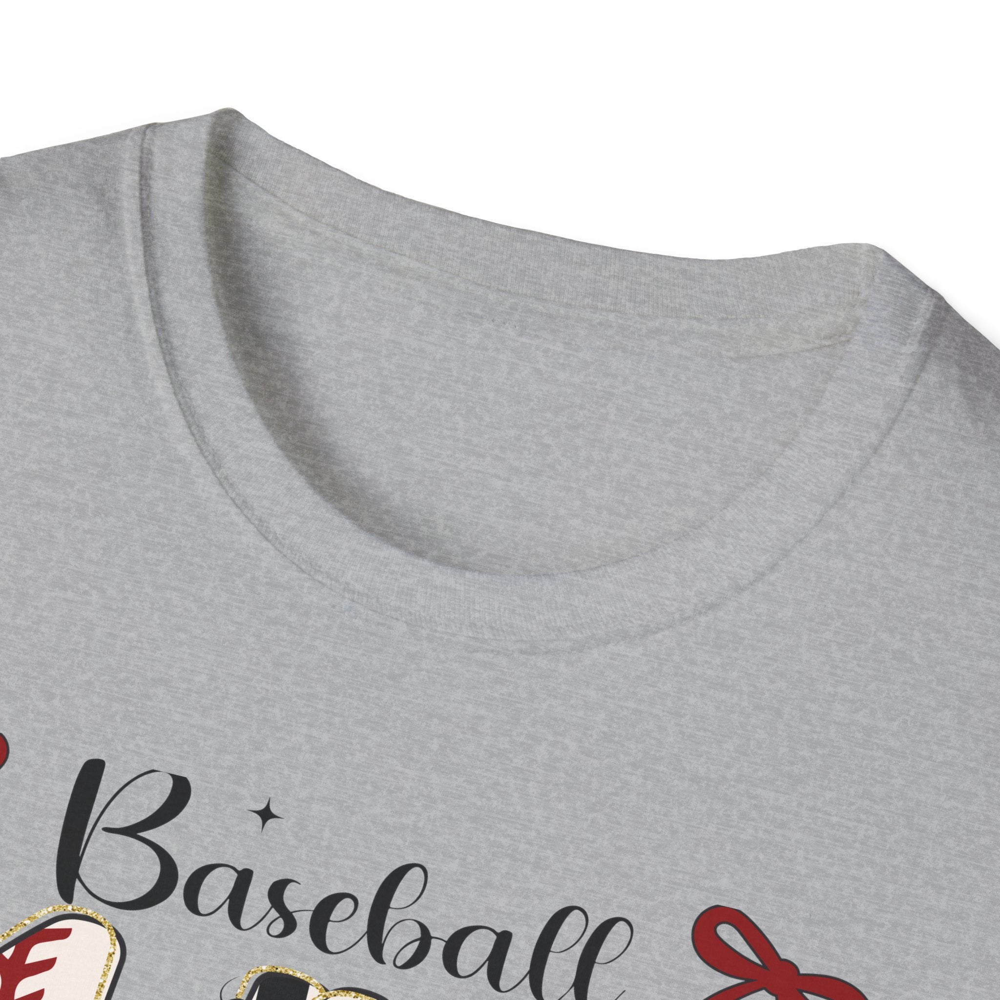Baseball Mom T‑Shirt — Checker & Stitch Graphic Tee