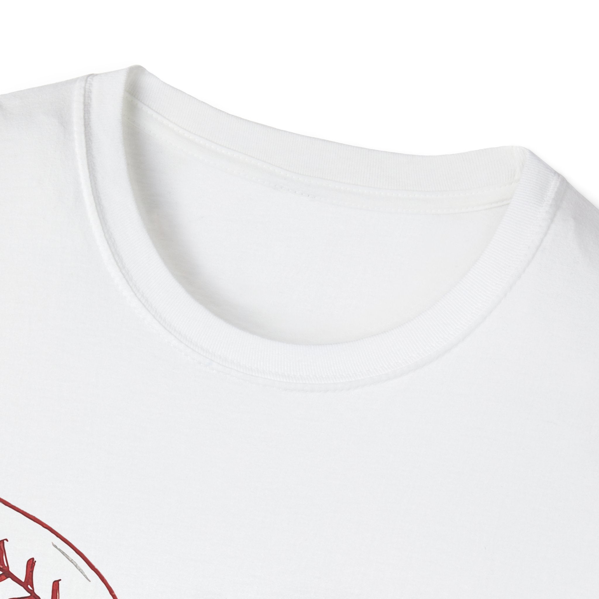 Baseball Stitch Bow T-Shirt — Cute Softball/Baseball Bow Tee for Players & Fans