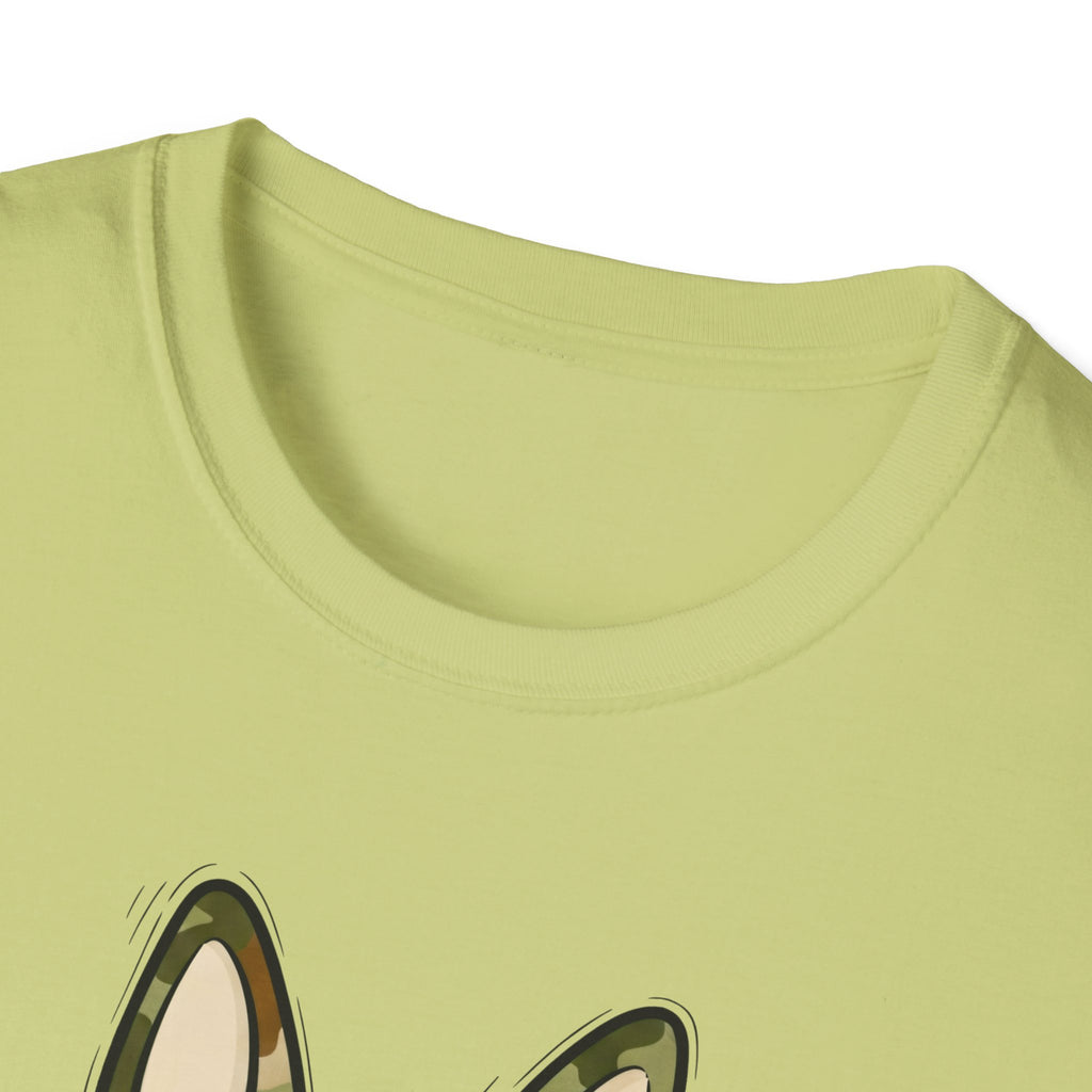 Egg Hunter Bunny T-Shirt — Camouflage Easter Rabbit Graphic Tee