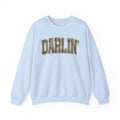 Darlin' Camo Crewneck Sweatshirt – Women's Casual Graphic Pullover
