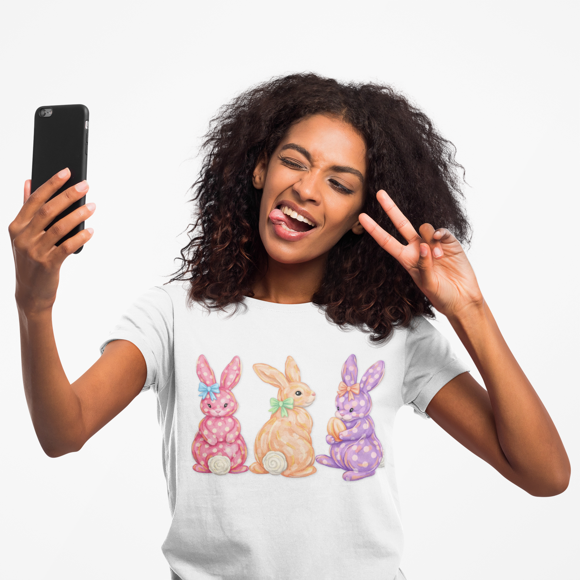 Easter Pastel Bunny Trio T-Shirt