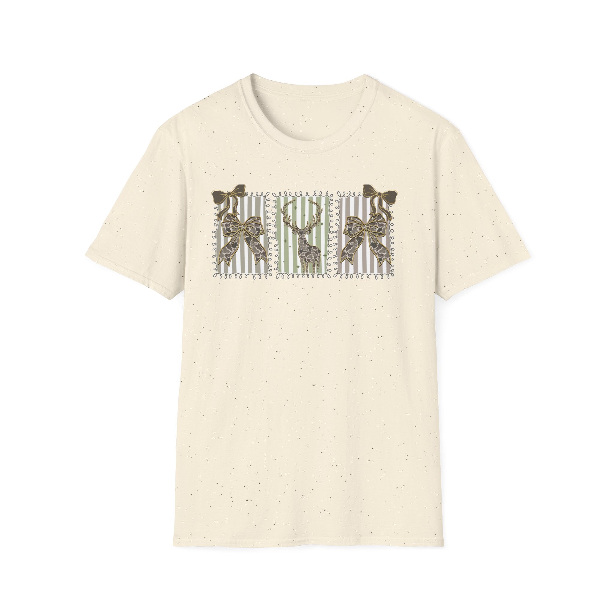 Deer Antler Striped Buck T-Shirt
