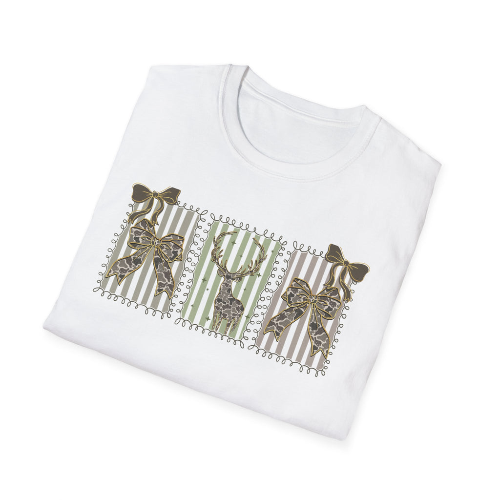 Deer Antler Striped Buck T-Shirt